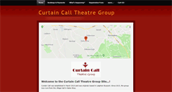 Desktop Screenshot of curtaincalltheatregroup.co.uk